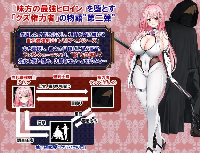 【RPG/AI汉化/MTool】闪红战姬蕾米莉亚～侵蚀剑圣的淫狱「后遗症」～v1.00【PC/1.4G】